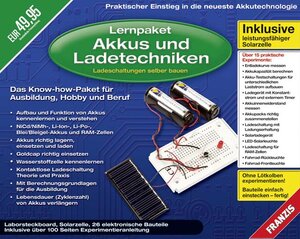Buchcover Akkus und Ladetechniken - Lernpaket | Richard Zierl | EAN 9783645650250 | ISBN 3-645-65025-3 | ISBN 978-3-645-65025-0