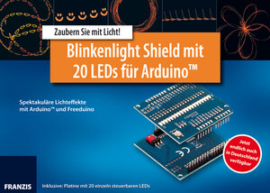 Buchcover Blinkenlight Shield mit 20 LEDs für Arduino | Udo Klein | EAN 9783645651462 | ISBN 3-645-65146-2 | ISBN 978-3-645-65146-2