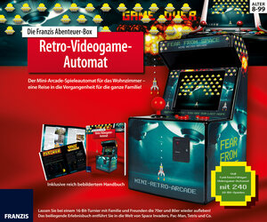 Buchcover Die Franzis Abenteuer-Box Retro-Videogame-Automat | Thomas Riegler | EAN 9783645653497 | ISBN 3-645-65349-X | ISBN 978-3-645-65349-7