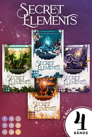 Buchcover Secret Elements: Alle 4 Bände der Secret-Elements-Reihe in einer E-Box! | Johanna Danninger | EAN 9783646603491 | ISBN 3-646-60349-6 | ISBN 978-3-646-60349-1