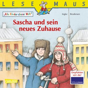 Buchcover LESEMAUS 196: Sascha und sein neues Zuhause | Ingke Brodersen | EAN 9783646908466 | ISBN 3-646-90846-7 | ISBN 978-3-646-90846-6