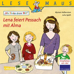 Buchcover LESEMAUS 197: Lena feiert Pessach mit Alma | Myriam Halberstam | EAN 9783646908473 | ISBN 3-646-90847-5 | ISBN 978-3-646-90847-3