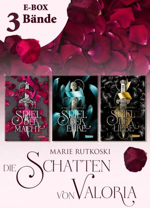 Buchcover Spiel der Macht – Band 1-3 der romantischen Fantasy-Serie im Sammelband (Die Schatten von Valoria) | Marie Rutkoski | EAN 9783646933536 | ISBN 3-646-93353-4 | ISBN 978-3-646-93353-6