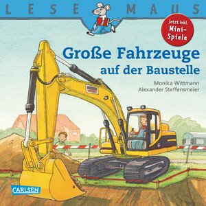 Buchcover LESEMAUS: Große Fahrzeuge auf der Baustelle | Monika Wittmann | EAN 9783646945102 | ISBN 3-646-94510-9 | ISBN 978-3-646-94510-2