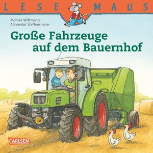 Buchcover LESEMAUS: Große Fahrzeuge auf dem Bauernhof | Monika Wittmann | EAN 9783646955118 | ISBN 3-646-95511-2 | ISBN 978-3-646-95511-8