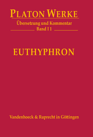 Buchcover Euthyphron | Platon | EAN 9783647304007 | ISBN 3-647-30400-X | ISBN 978-3-647-30400-7