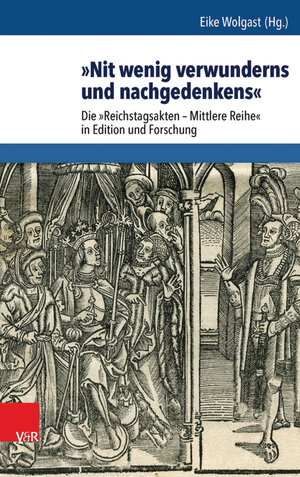 Buchcover »Nit wenig verwunderns und nachgedenkens«  | EAN 9783647360836 | ISBN 3-647-36083-X | ISBN 978-3-647-36083-6