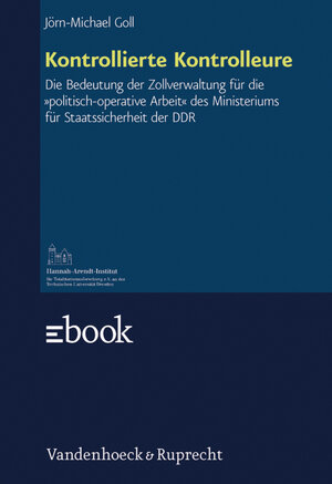 Buchcover Kontrollierte Kontrolleure | Jörn-Michael Goll | EAN 9783647369204 | ISBN 3-647-36920-9 | ISBN 978-3-647-36920-4