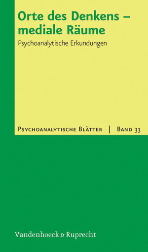 Buchcover Orte des Denkens – mediale Räume  | EAN 9783647461243 | ISBN 3-647-46124-5 | ISBN 978-3-647-46124-3
