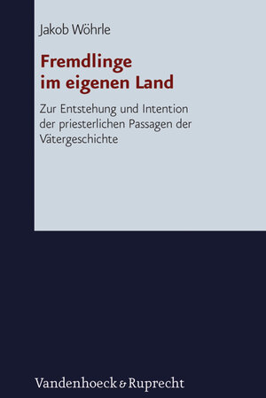 Buchcover Fremdlinge im eigenen Land | Jakob Wöhrle | EAN 9783647535463 | ISBN 3-647-53546-X | ISBN 978-3-647-53546-3