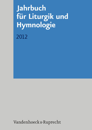 Buchcover Jahrbuch für Liturgik und Hymnologie  | EAN 9783647572222 | ISBN 3-647-57222-5 | ISBN 978-3-647-57222-2