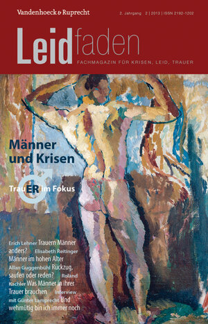 Buchcover Männer und Krisen – Trauer im Fokus  | EAN 9783647806020 | ISBN 3-647-80602-1 | ISBN 978-3-647-80602-0