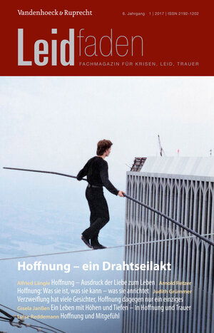 Buchcover Hoffnung – ein Drahtseilakt  | EAN 9783647806174 | ISBN 3-647-80617-X | ISBN 978-3-647-80617-4