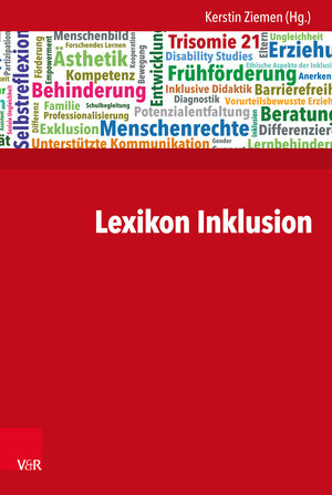 Buchcover Lexikon Inklusion  | EAN 9783647997414 | ISBN 3-647-99741-2 | ISBN 978-3-647-99741-4