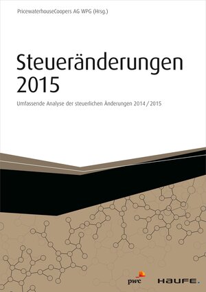 Buchcover Steueränderungen 2015 | PwC Frankfurt | EAN 9783648059708 | ISBN 3-648-05970-X | ISBN 978-3-648-05970-8