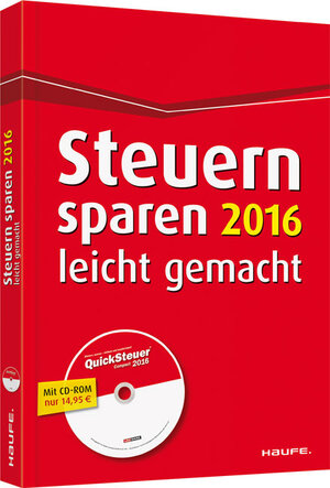 Buchcover Steuern sparen 2016 leicht gemacht | Willi Dittmann | EAN 9783648070482 | ISBN 3-648-07048-7 | ISBN 978-3-648-07048-2