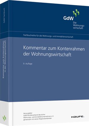 Buchcover Kommentar zum Kontenrahmen der Wohnungswirtschaft  | EAN 9783648105931 | ISBN 3-648-10593-0 | ISBN 978-3-648-10593-1