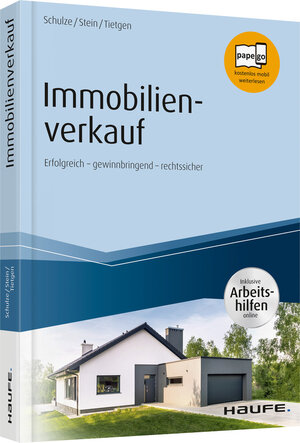 Buchcover Immobilienverkauf - inkl. Arbeitshilfen online | Eike Schulze | EAN 9783648123096 | ISBN 3-648-12309-2 | ISBN 978-3-648-12309-6