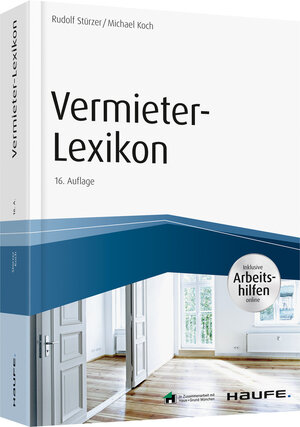 Buchcover Vermieter-Lexikon | Rudolf Stürzer | EAN 9783648125885 | ISBN 3-648-12588-5 | ISBN 978-3-648-12588-5