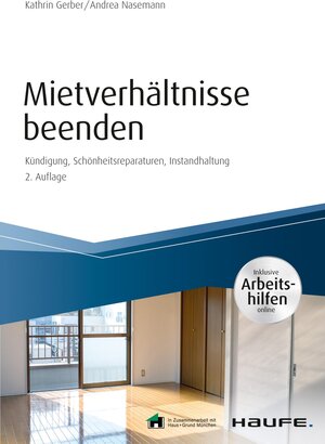 Buchcover Mietverhältnisse beenden - inkl. Arbeitshilfen online | Kathrin Gerber | EAN 9783648126950 | ISBN 3-648-12695-4 | ISBN 978-3-648-12695-0