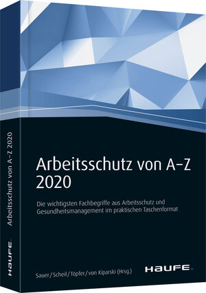 Buchcover Arbeitsschutz von A-Z  | EAN 9783648137758 | ISBN 3-648-13775-1 | ISBN 978-3-648-13775-8