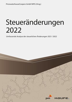 Buchcover Steueränderungen 2022 | PwC Frankfurt | EAN 9783648139066 | ISBN 3-648-13906-1 | ISBN 978-3-648-13906-6