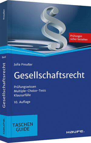 Buchcover Gesellschaftsrecht | Julia Preußer | EAN 9783648157367 | ISBN 3-648-15736-1 | ISBN 978-3-648-15736-7