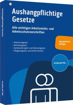 Buchcover Aushangpflichtige Gesetze  | EAN 9783648171318 | ISBN 3-648-17131-3 | ISBN 978-3-648-17131-8