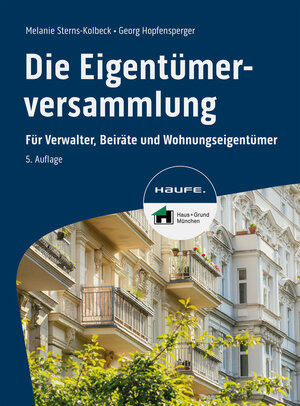 Buchcover Die Eigentümerversammlung | Melanie Sterns-Kolbeck | EAN 9783648175682 | ISBN 3-648-17568-8 | ISBN 978-3-648-17568-2