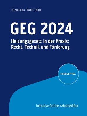 Buchcover GEG 2024 | Alexander C. Blankenstein | EAN 9783648176719 | ISBN 3-648-17671-4 | ISBN 978-3-648-17671-9