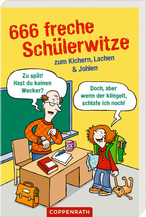 Buchcover 666 freche Schülerwitze zum Kichern, Lachen und Johlen  | EAN 9783649622185 | ISBN 3-649-62218-1 | ISBN 978-3-649-62218-5