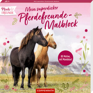 Buchcover Mein superdicker Pferdefreunde-Malblock  | EAN 9783649642831 | ISBN 3-649-64283-2 | ISBN 978-3-649-64283-1
