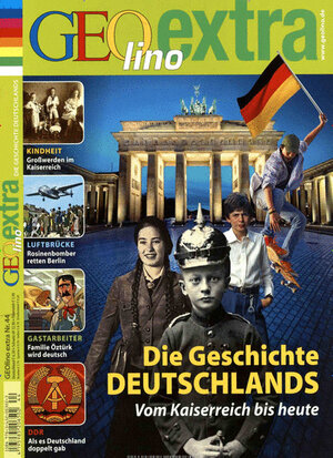 Buchcover GEOlino Extra / GEOlino extra mit DVD 44/2014 - Die Geschichte Deutschlands  | EAN 9783652003285 | ISBN 3-652-00328-4 | ISBN 978-3-652-00328-5