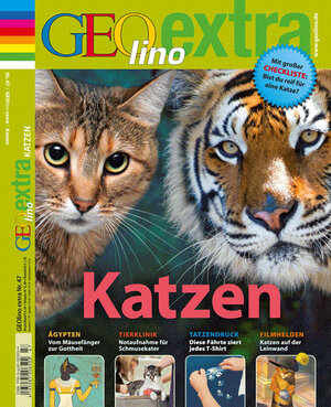 Buchcover GEOlino Extra / GEOlino extra mit DVD 47/2014 - Katzen  | EAN 9783652003315 | ISBN 3-652-00331-4 | ISBN 978-3-652-00331-5