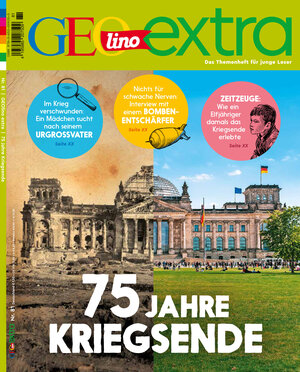 Buchcover GEOlino Extra / GEOlino extra 81/2020 - 75 Jahre Kriegsende | Rosa Wetscher | EAN 9783652009355 | ISBN 3-652-00935-5 | ISBN 978-3-652-00935-5