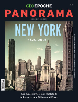Buchcover GEO Epoche PANORAMA / GEO Epoche PANORAMA 18/2020 - New York | Jens Schröder | EAN 9783652009775 | ISBN 3-652-00977-0 | ISBN 978-3-652-00977-5