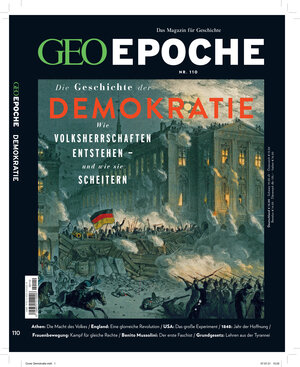 Buchcover GEO Epoche (mit DVD) / GEO Epoche mit DVD 110/2021 - Demokratien – Wie sie entstehen, wie sie scheitern! | Jens Schröder | EAN 9783652010481 | ISBN 3-652-01048-5 | ISBN 978-3-652-01048-1