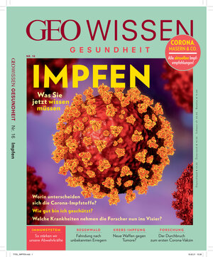 Buchcover GEO Wissen Gesundheit / GEO Wissen Gesundheit 16/21 - Impfen | Jens Schröder | EAN 9783652010689 | ISBN 3-652-01068-X | ISBN 978-3-652-01068-9