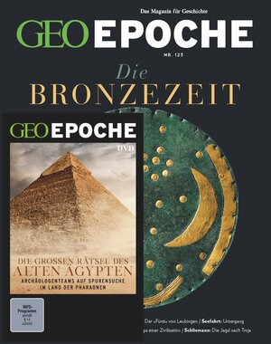 Buchcover GEO Epoche (mit DVD) / GEO Epoche mit DVD 123/2023 - Die Bronzezeit | Jürgen Schaefer | EAN 9783652012768 | ISBN 3-652-01276-3 | ISBN 978-3-652-01276-8