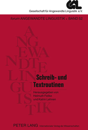 Buchcover Schreib- und Textroutinen | EAN 9783653018448 | ISBN 3-653-01844-7 | ISBN 978-3-653-01844-8