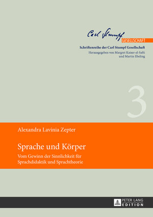 Buchcover Sprache und Körper.. | Alexandra Lavinia Zepter | EAN 9783653032796 | ISBN 3-653-03279-2 | ISBN 978-3-653-03279-6