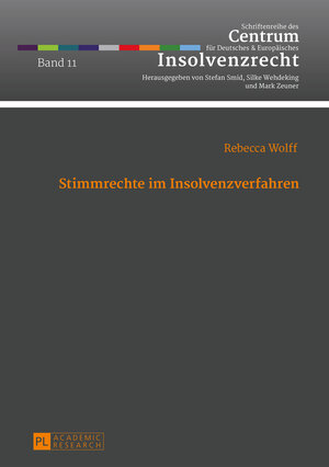 Buchcover Stimmrechte im Insolvenzverfahren | Rebecca Wolff | EAN 9783653044614 | ISBN 3-653-04461-8 | ISBN 978-3-653-04461-4