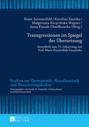 Buchcover Transgressionen im Spiegel der Übersetzung  | EAN 9783653060232 | ISBN 3-653-06023-0 | ISBN 978-3-653-06023-2