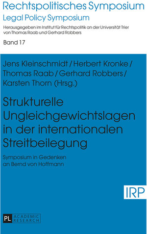 Buchcover Strukturelle Ungleichgewichtslagen in der internationalen Streitbeilegung  | EAN 9783653952865 | ISBN 3-653-95286-7 | ISBN 978-3-653-95286-5
