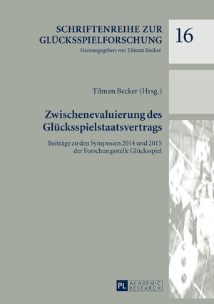 Buchcover Zwischenevaluierung des Glücksspielstaatsvertrags  | EAN 9783653960730 | ISBN 3-653-96073-8 | ISBN 978-3-653-96073-0
