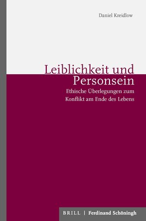 Buchcover Leiblichkeit und Personsein | Daniel Kreidlow | EAN 9783657760213 | ISBN 3-657-76021-0 | ISBN 978-3-657-76021-3
