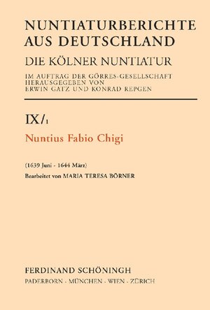 Buchcover Nuntius Fabio Chigi | Maria Teresa Börner | EAN 9783657764891 | ISBN 3-657-76489-5 | ISBN 978-3-657-76489-1