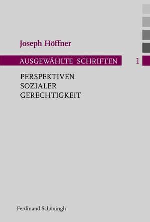 Buchcover Perspektiven sozialer Gerechtigkeit | Joseph Höffner | EAN 9783657772735 | ISBN 3-657-77273-1 | ISBN 978-3-657-77273-5