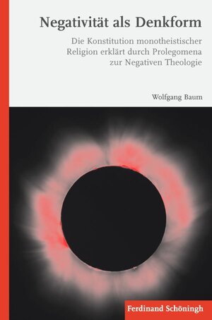 Buchcover Negativität als Denkform | Wolfgang Baum | EAN 9783657777754 | ISBN 3-657-77775-X | ISBN 978-3-657-77775-4