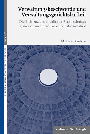 Buchcover Verwaltungsbeschwerde und Verwaltungsgerichtsbarkeit | Matthias Ambros | EAN 9783657783977 | ISBN 3-657-78397-0 | ISBN 978-3-657-78397-7